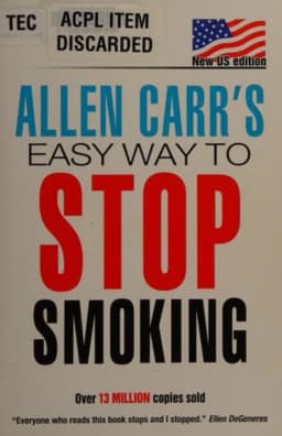 Allen Carr's Easy Way to Stop Smoking New US Edition: Over 20 Million Copies Sold avatar