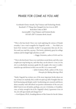 Come As You Are: Revised and Updated The Surprising New Science That Will Transform Your Sex Life avatar