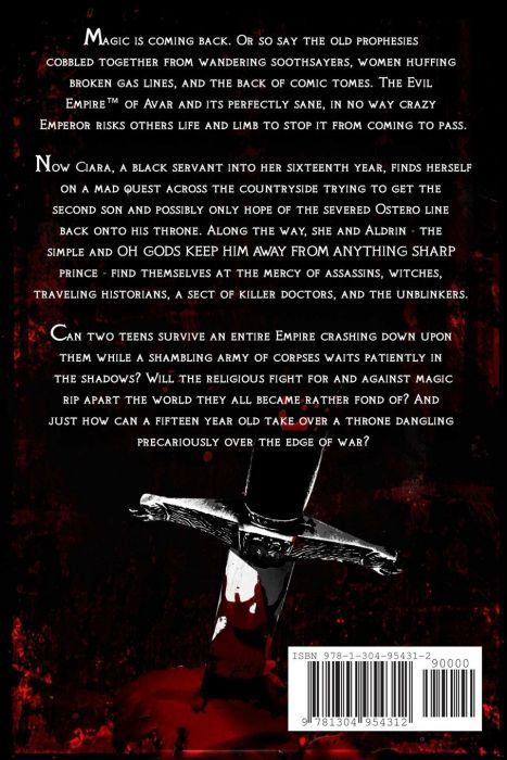 The King&#039;s Blood (back cover)