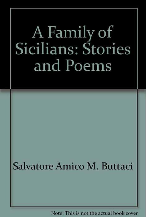 A Family of Sicilians Stories and Poems (cover)